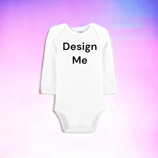 Made to Order Long Sleeve Onesie